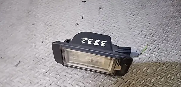 Number plate light