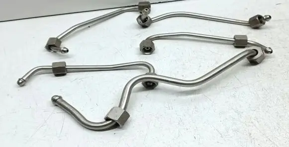 BMW 3 E90 E91 Fuel injector supply line/pipe 456198301P