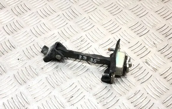 Front door check strap stopper