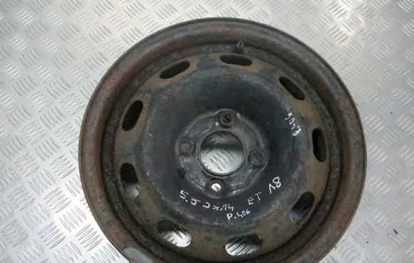 Peugeot 406 R14 steel rim 