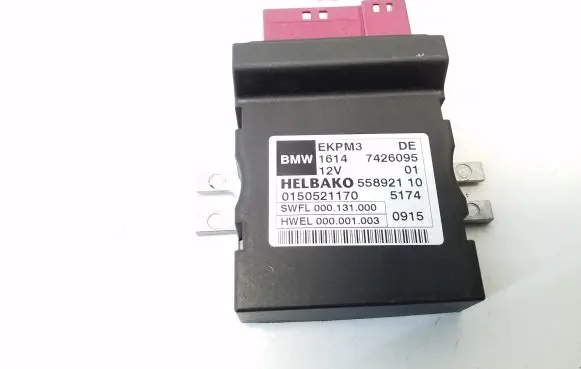 BMW 5 F10 F11 Fuel injection pump control unit/module 7426095
