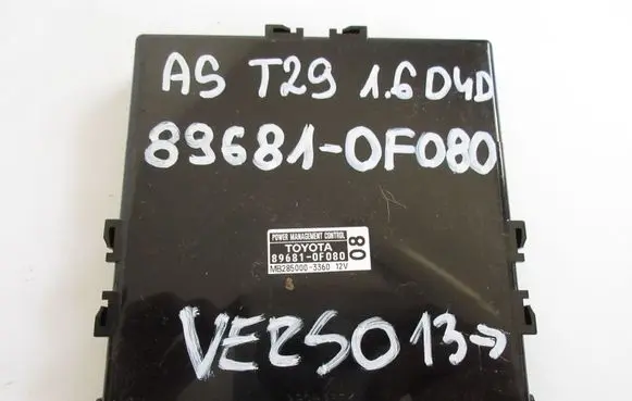Toyota Verso Other control units/modules 896810F080