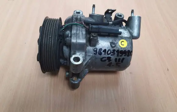 Citroen C3 Air conditioning (A/C) compressor (pump) 9810319980