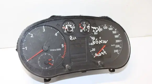 Audi A3 S3 8L Speedometer (instrument cluster) 8L0919860