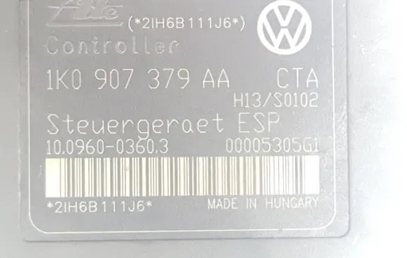 Volkswagen Touran I ABS Pump 1K0907379AA 10096003603 00005305G1
