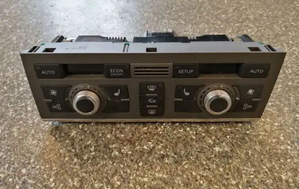 Audi A6 S6 C6 4F Climate control unit 4F2820043J 4F0910403
