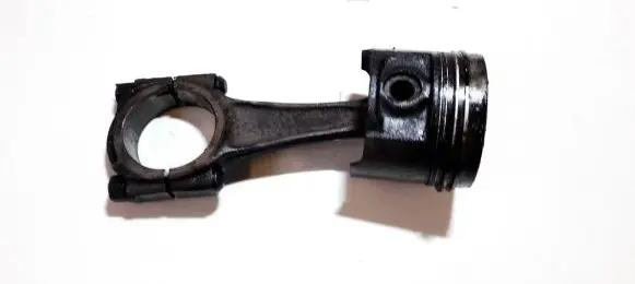 Piston with connecting rod