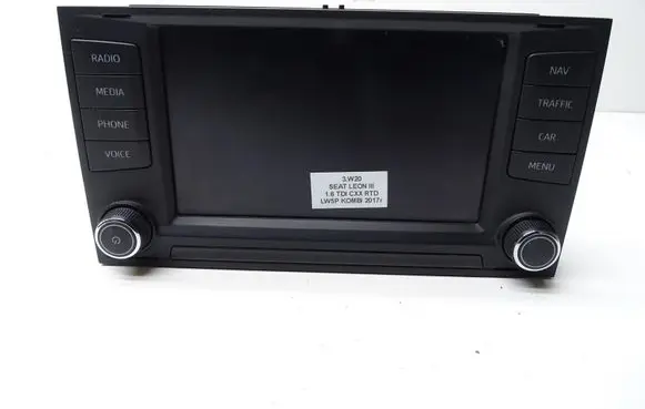 Seat Leon (5F) Head unit multimedia control 5F0919604A