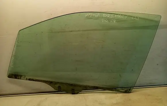 Mazda Premacy Front door window glass four-door