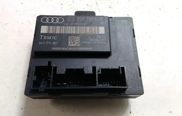 Audi A6 S6 C6 4F Door control unit/module 4F0959795F