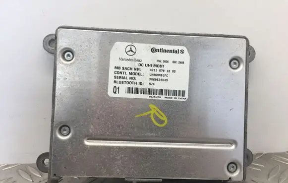 Mercedes-Benz CLK A209 C209 Bluetooth control unit module A2118701885 UH06MM01FC DM60623649