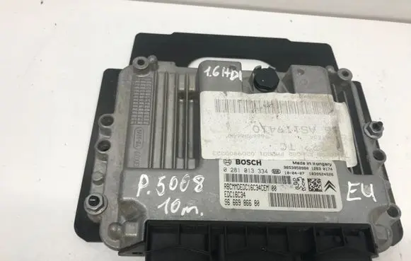 Peugeot 5008 Engine control unit/module 0281013334 9653958980