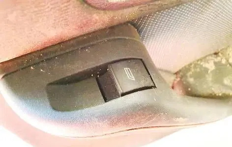 Electric window control switch
