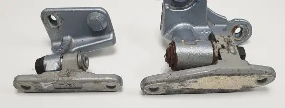 Mercedes-Benz A W169 Rear door hinge set 