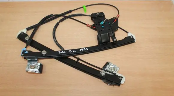 Volkswagen Polo III 6N 6N2 6NF Front door manual window regulator 