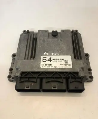Nissan Qashqai Engine control unit/module 23710HX49C 0281033886 1039T06555