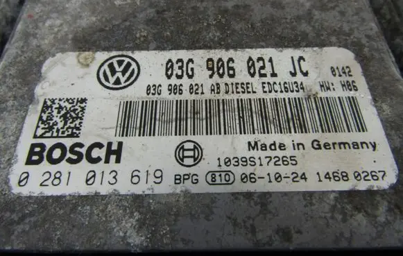 Skoda Octavia Mk2 (1Z) Engine control unit/module 03G906021JC