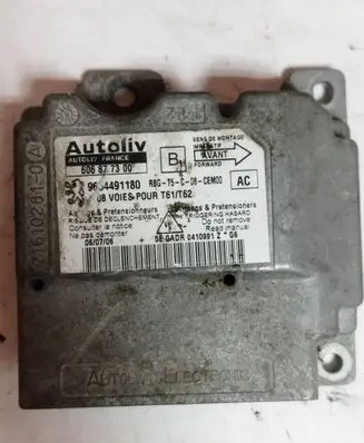 Peugeot 307 Airbag control unit/module 606877300