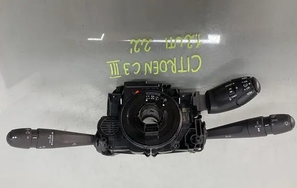 Citroen C3 Headlight wiper switch 98312590ZD