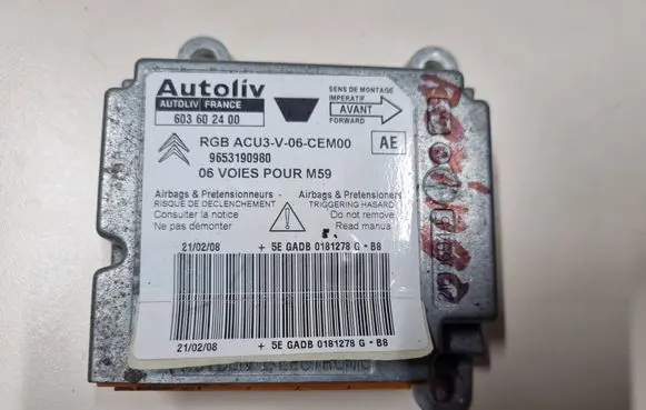 Airbag control unit/module