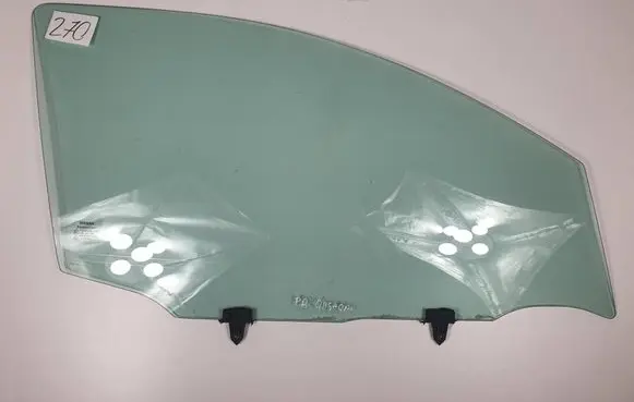 Nissan Qashqai Front door window glass four-door 43R001582