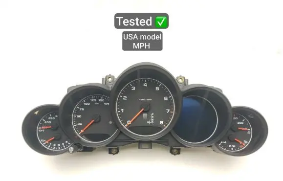 Porsche Cayenne (92A) Speedometer (instrument cluster) 7P5920900