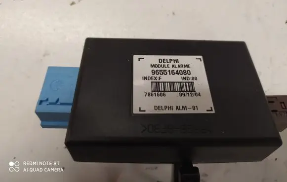 Peugeot 607 Alarm control unit/module 9655164080