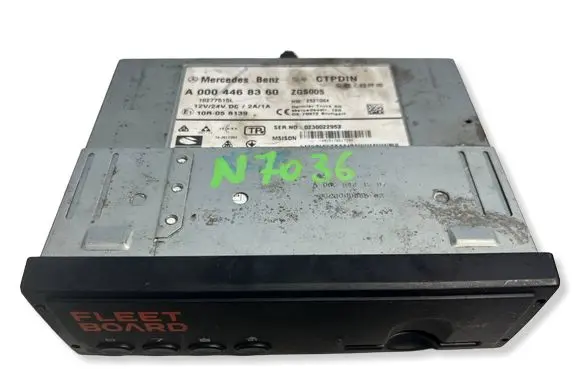 Volkswagen e-Up Navigation unit CD/DVD player A0004468360 ZGS005