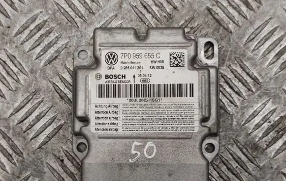 Volkswagen Touareg II Airbag control unit/module 7P0959655C