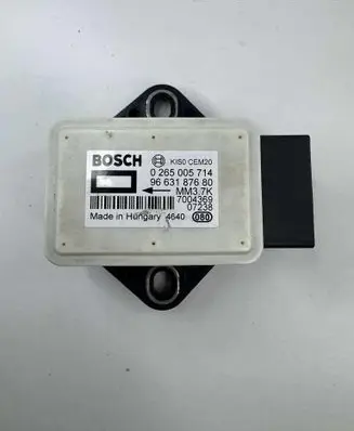 Peugeot 308 ESP acceleration yaw rate sensor 0265005714 9663187680 7004369