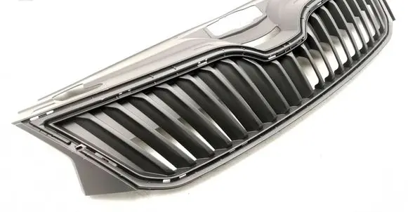 Skoda Rapid (120G, 130G, 135G) Front bumper upper radiator grill 5JA853668
