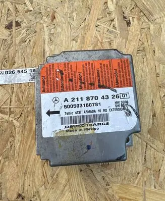 Mercedes-Benz E W211 Airbag control unit/module A2118704326 500503180781