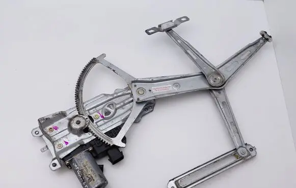 Opel Zafira A Front door window regulator with motor 90579355 90579571