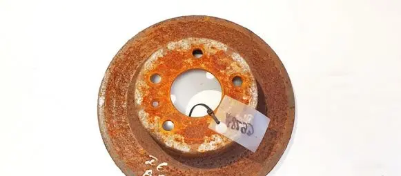Opel Zafira A Rear brake disc neventiliuojamas