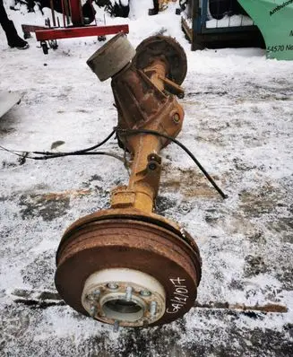 Rear axle beam