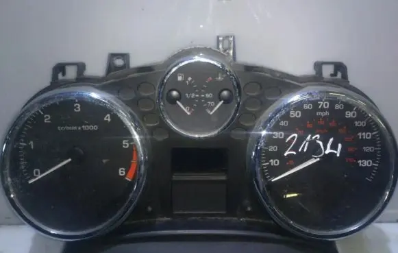 Peugeot 207 Speedometer (instrument cluster) 9662905080