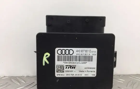 Audi A7 S7 4G Hand brake control module 4H0907801E 4H0907801A