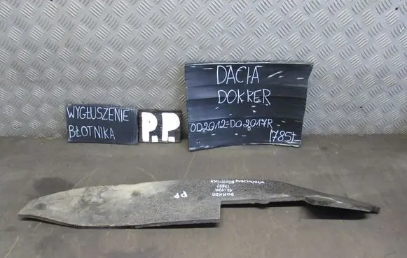 Dacia Dokker Fender foam support/seal 
