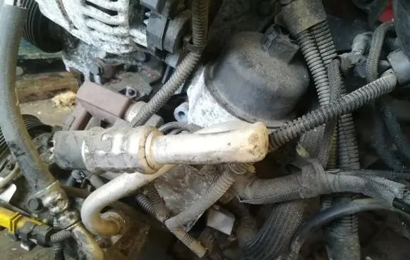 Citroen C5 Oil filter cover 