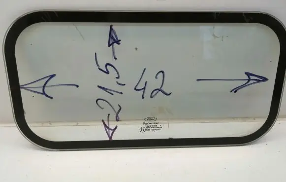 Ford Transit Rear windscreen/windshield window 43R00098