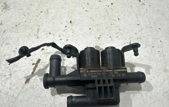 Coolant heater control valve