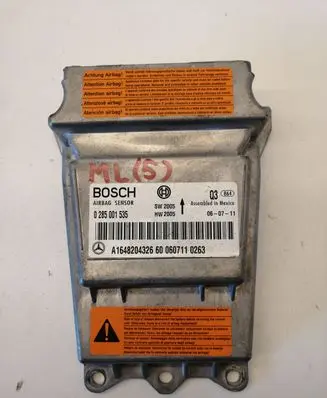 Mercedes-Benz ML W164 Airbag control unit/module A1648204326 0285001535
