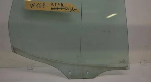 Mercedes-Benz A W168 Rear door window glass