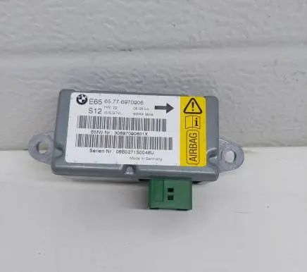BMW 7 E65 E66 Airbag deployment crash/impact sensor 30697090601X 5WK43504 06B0271S0046U