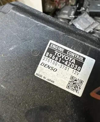 Toyota RAV 4 (XA30) Engine control unit/module 8966142D30 2751003701
