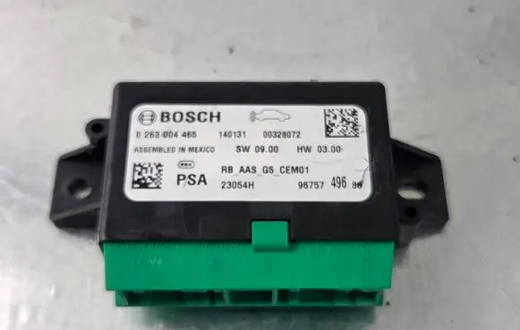 Peugeot 308 Parking PDC control unit/module 9675749680 00328072 140131