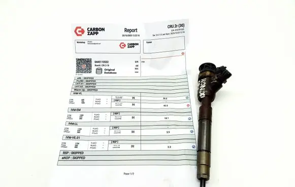 Honda CR-V Fuel injector 16450RZ0G01 0445110532