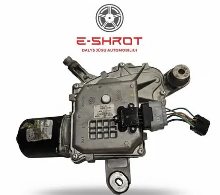 Citroen C4 I Front wiper linkage and motor 9687622080