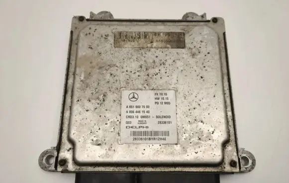 Mercedes-Benz E C207 W207 Engine control unit/module A6519007500