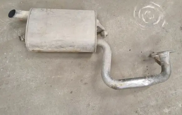 Toyota Avensis T250 Muffler/silencer 10G04